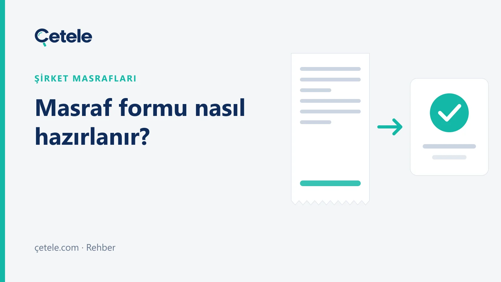 Fişlerden doldurulmuş, KDV oranlarına göre sütunlu masraf formu ve imza alanları